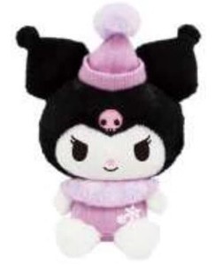 Knitted Knitted Series Plush Toy Size S KUROMI Sanrio