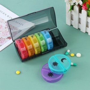Pill Case Case Supplement Case One Day 2 Portable Pill Case Carry Light-Weight