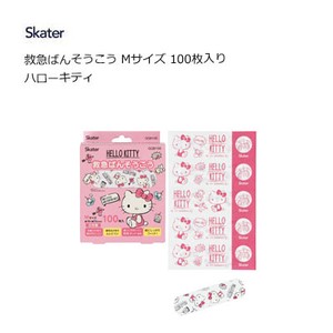 Adhesive Bandage Band-aid Hello Kitty Skater 100-pcs