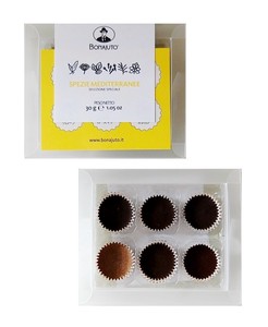 6種のスパイスチョコレート(6粒)【古代チョコレート】