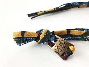 Kitenge shoelace for sneakers キテンゲシューレース 靴紐 スニーカー用 22-546A