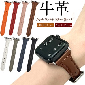Fine Quality Smooth Cow Leather Use Apple Watch Cow Leather Slim Band 2