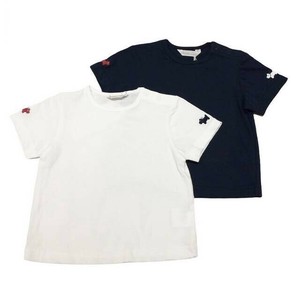【日本製 ベビー服 】 テリア刺繍　Tシャツ ［70〜95cm］