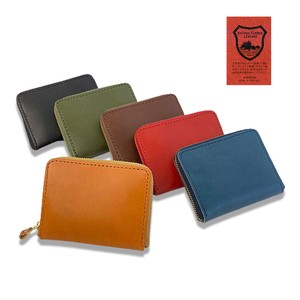 Tochigi Leather Round Mini Wallet Made in Japan