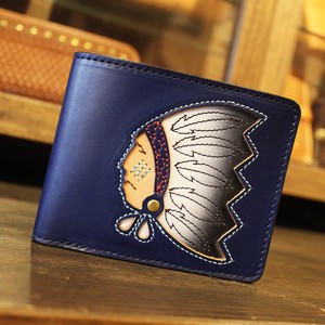 Made in Japan Limit Genuine Leather Mini Wallet ARROW INDIA Indian