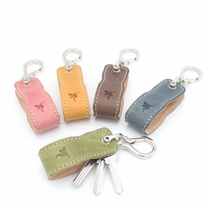 5 Colors Genuine Leather Key Case Tan Leather Toro