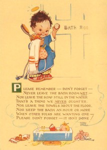 Postcard Series Room bath