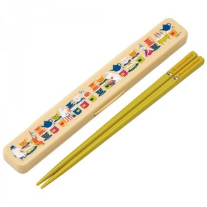 Chopsticks Moomin Bird Skater 18cm Made in Japan
