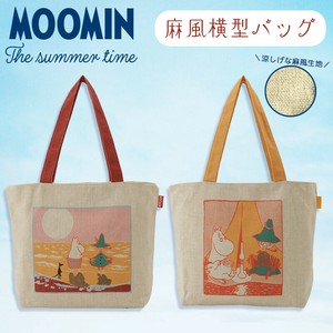 麻風トートバッグ "ムーミン" The summer time