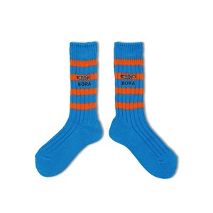 nego socks BORA | Heavyweight Socks Stripes |  日本製