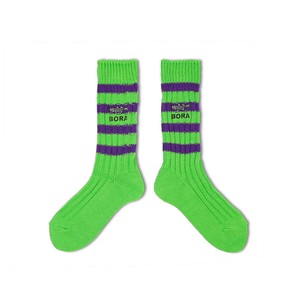 nego socks BORA | Heavyweight Socks Stripes |  日本製