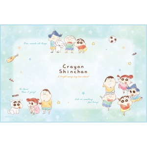 "Crayon Shin-chan" Wide Lunch Box Wrapping Cloth Fluffy Dream Friends