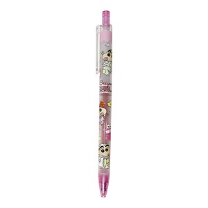 "Crayon Shin-chan" Knock Type gel pen Pajama Friends Pink