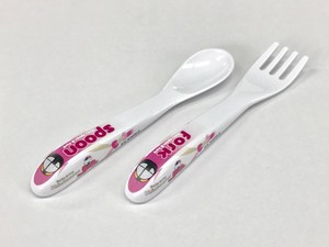 ハローキティ新幹線　ベビースプーン＆フォークセット