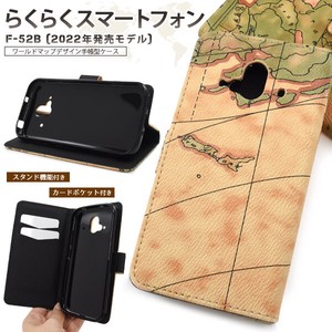 Smartphone Case useful Smartphone 52 Map Design Notebook Type Case