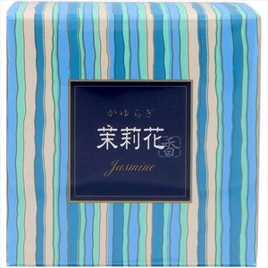 かゆらぎ　茉莉花　コーン12個入　香立付 【 お香 】