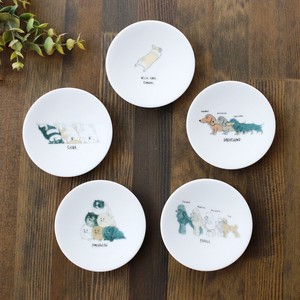Mino ware Small Plate Set of 5 Made in Japan