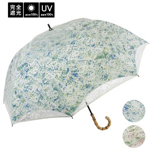 傘20％OFFセール：春夏日傘 二重張りホワイトレース 小花柄 日傘