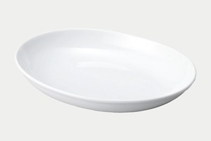 Main Dish Bowl White Made in Japan