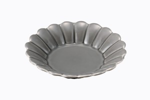 Hasami ware Main Plate Gray Made in Japan