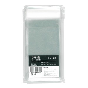 OPP袋[透明袋] シール付き 95-60 [小物用 長方形/100枚入り] W60mm×H95mm+40mm(フタ)