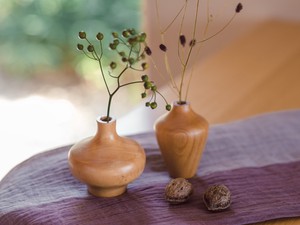 花瓶/花架 木制 立式