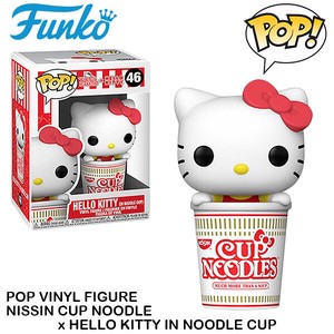 POP! I  VINYL FIGURE NISSIN CUP NOODLE x HELLO KITTY IN CUP NOODLE【FUNKO】