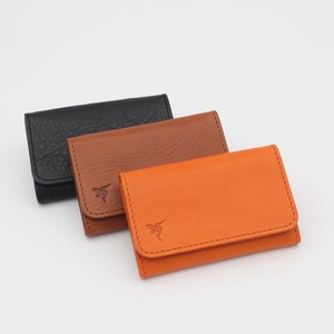Genuine Leather Business Card Holder PRESIDENT Card Case Italian Leather