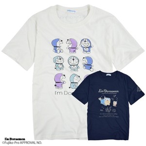 Doraemon T-shirt Print Short Sleeve LL