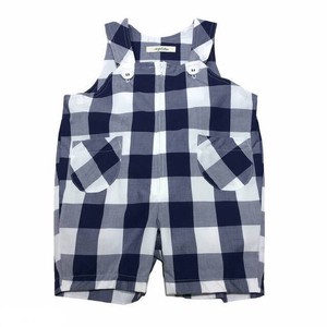 Made in Japan Baby Organic Cotton Plaid Overall 70 9 cm