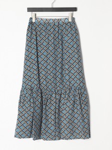 Skirt Geometric Pattern Rayon