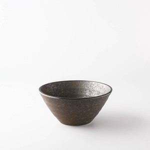 チグ 13.5cm多用鉢(高さ:6cm) 黒[日本製/美濃焼/和食器/リサイクル食器]