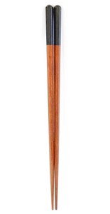 Dishwasher Available Red Sandalwood Octagon Chopstick 21 cm Wooden