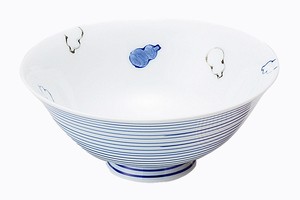 小紋瓢　飯碗【日本製　電子レンジ・食洗機使用可能〇】