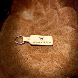 velty Exclusive Use Genuine Leather Key Ring Laser Stamp 10 Pcs Set Tan Leather
