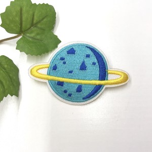 Brooche Space Embroidered