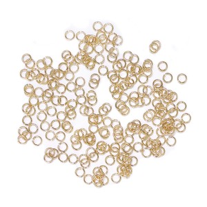 Accessory Parts circle clasp Gold 0.5 2mm 80 Pcs Metal Fittings Accessory 201
