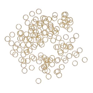 Accessory Parts circle clasp Gold 0.5 3mm 25 Pcs Metal Fittings Accessory 20 3