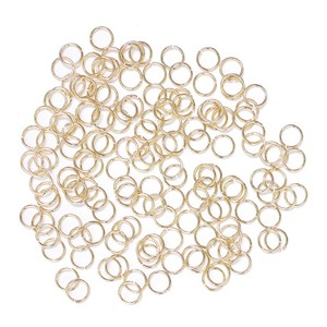 Accessory Parts circle clasp Gold 6 4 mm 2 Pcs Metal Fittings Accessory 20 5