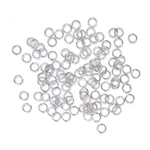 Accessory Parts circle clasp Silver 8 3mm 105 Metal Fittings Accessory 20 6
