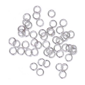 Accessory Parts circle clasp Silver 1 4 mm 5 1 Pc Metal Fittings Accessory 20 8