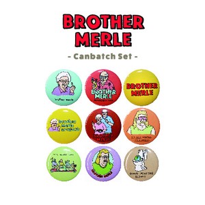 BrotherMerle ブラザーマール 缶バッチセット