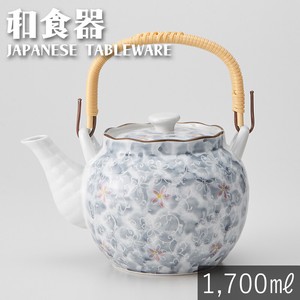 Japanese Teapot with Tea Strainer Earthenware Porcelain 8-go