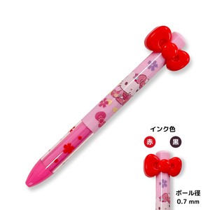 Gel Pen Red Cherry Blossoms Hello Kitty 2-colors