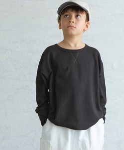 RM Funwari Waffle Round Long Sleeve Attached T-shirt 2