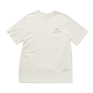 Arc'teryx Tシャツ ARC'LOGO EMBLEM SS WOOL 29129 メンズ WHITE WHT アークテリクス