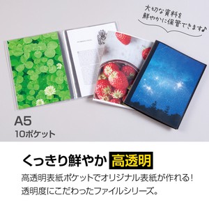 File A5 10-Pocket Clear
