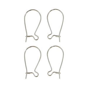 Hook Pierced Earring Parts 2 Accessory Earring Pierced Earring Metal Fittings 4 4