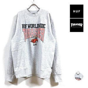 SH Collaboration AND Sweat Long Sleeve Raised Back Men's