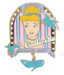 Collection pin Badge Cinderella Disney